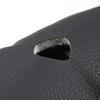2*Black PU Leather side Seat Armrest Handle Cover For Honda CRV 2007 2008 2009
