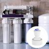 2PCS Leak Proof System Adapter Food Safe Plastic Quick Connection Fittings for Kitchen Sink Faucet Beverages Dispensers