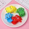 Childrens Cartoon Crocodile Rattle Car With Inertial Pullback Mechanism For Developmental Play