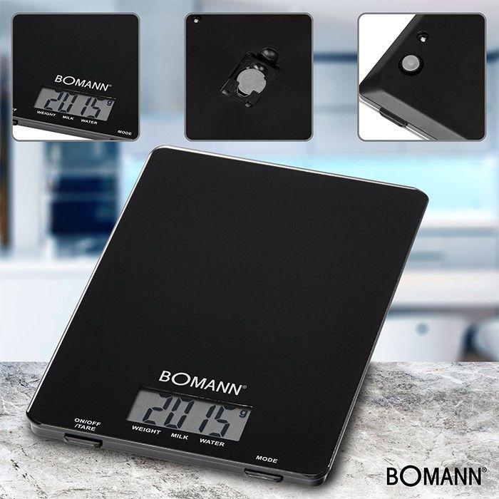 Balance De Cuisine Bomann KW 1515 CB Noir