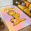 Personalized Name Garfield's Name Living Room Non-Slip Area Rug Soft Carpet for Bedroom Playroom Sofa Office Home Decor Doormat