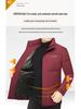 2025 Stylish Cotton Stand Collar Jacket: Winter Business Casual Outerwear for Men