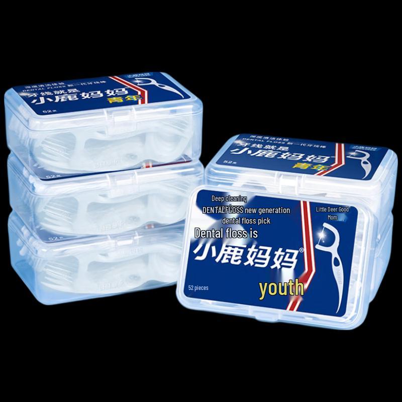 Little Deer Mother Portable Dental Floss Picks