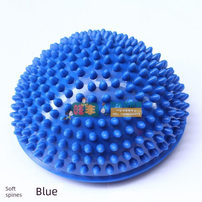 

Durian Ball Children s Sensory Integration Therapy Foot Semicircle Air Cushion Massage Pedal Stone Balance Ball Stepping Stone For Home Toy Soft Thorn Blue 1