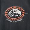 Harley Davidson Short Sleeve T-shirt 3XL Black Big Size Men's Used