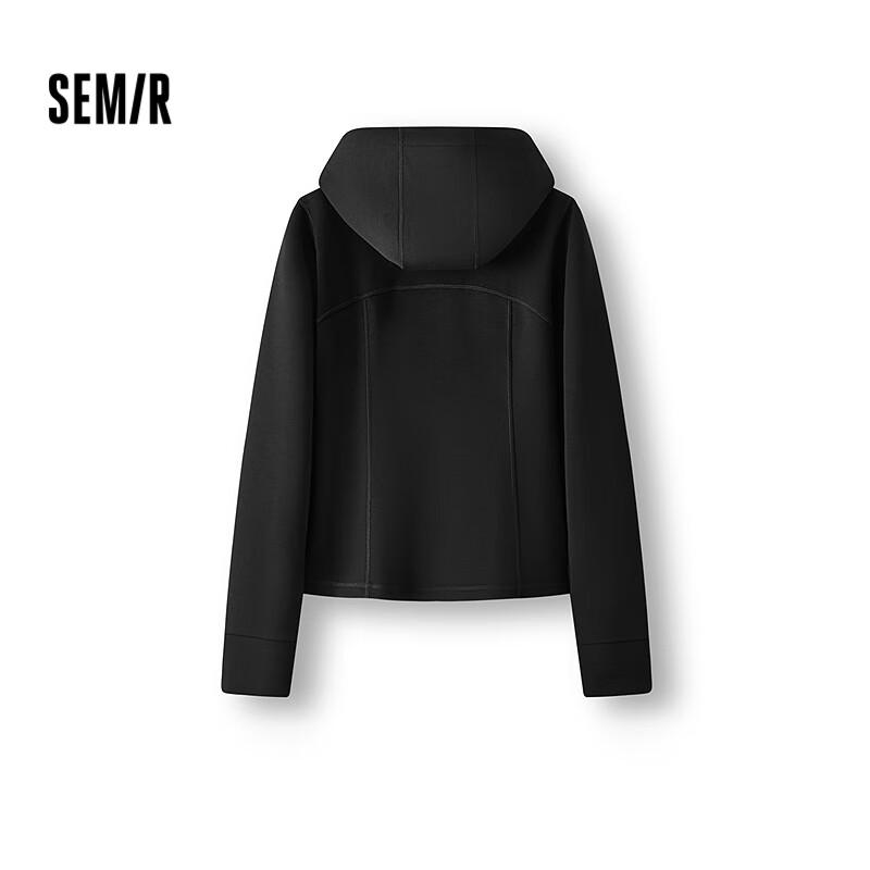 

Semir Women s Slim-Fit Hooded Sporty Knit Jacket L