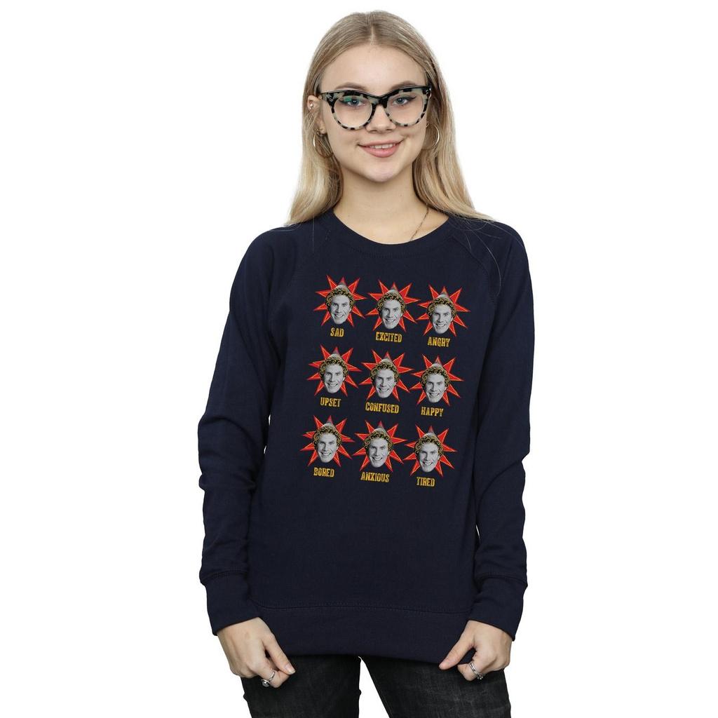 Elf Womens/Ladies Buddy Moods Sweatshirt
