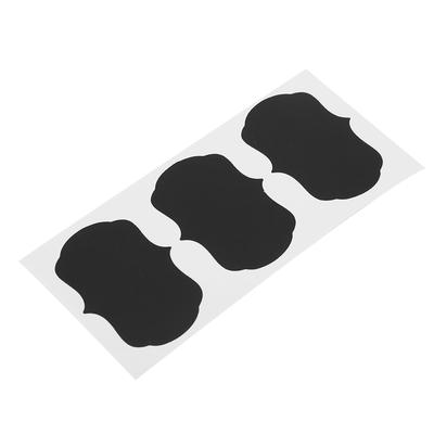 36 Pcs Set Slate Sticker Kitchen Jars Bottle Organizer Labels Tag Chalkboard Stickers