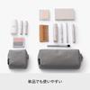 Storage Pouch Organize Small x 5cm x 10cm Tidy Up Like-it - Items, Gadgets, Cables, Cosmetics, Compact, Approx. 22.5cm (W) (D) (H), Organize, Gray,