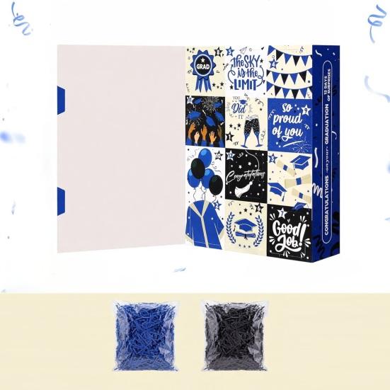 12 Days Graduation Countdown 2026 Empty Fillable Calendar Gift Box Advent Calendar