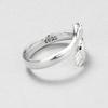 2026 Valentine's Day Gift Love Hug Open Ring Retro Simple Rings Letter Finger Ring Unisex Adjustable Size Ring Jewelry Gift