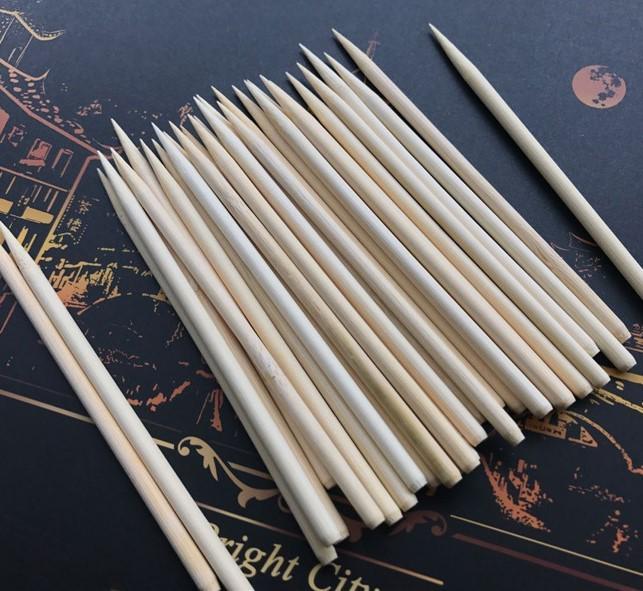 

Набор ручек для скретча: Ручки-царапки из бамбука и дерева с кисточкой для детей Bamboo stick pen