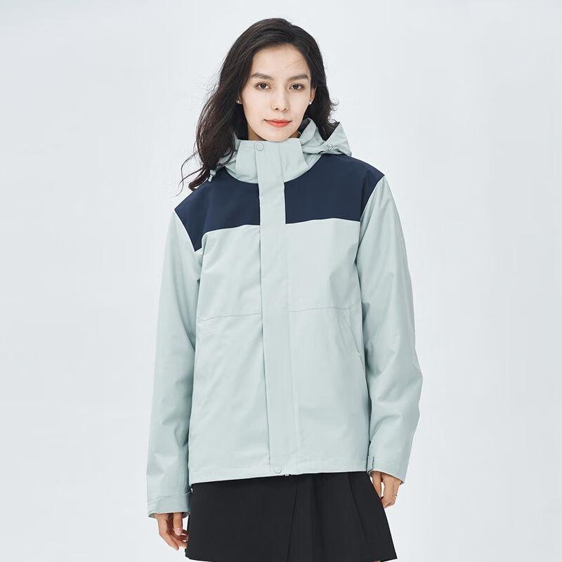 Unisex 3-in-1 Outdoor Waterproof Jacket with Detachable Fleece Liner