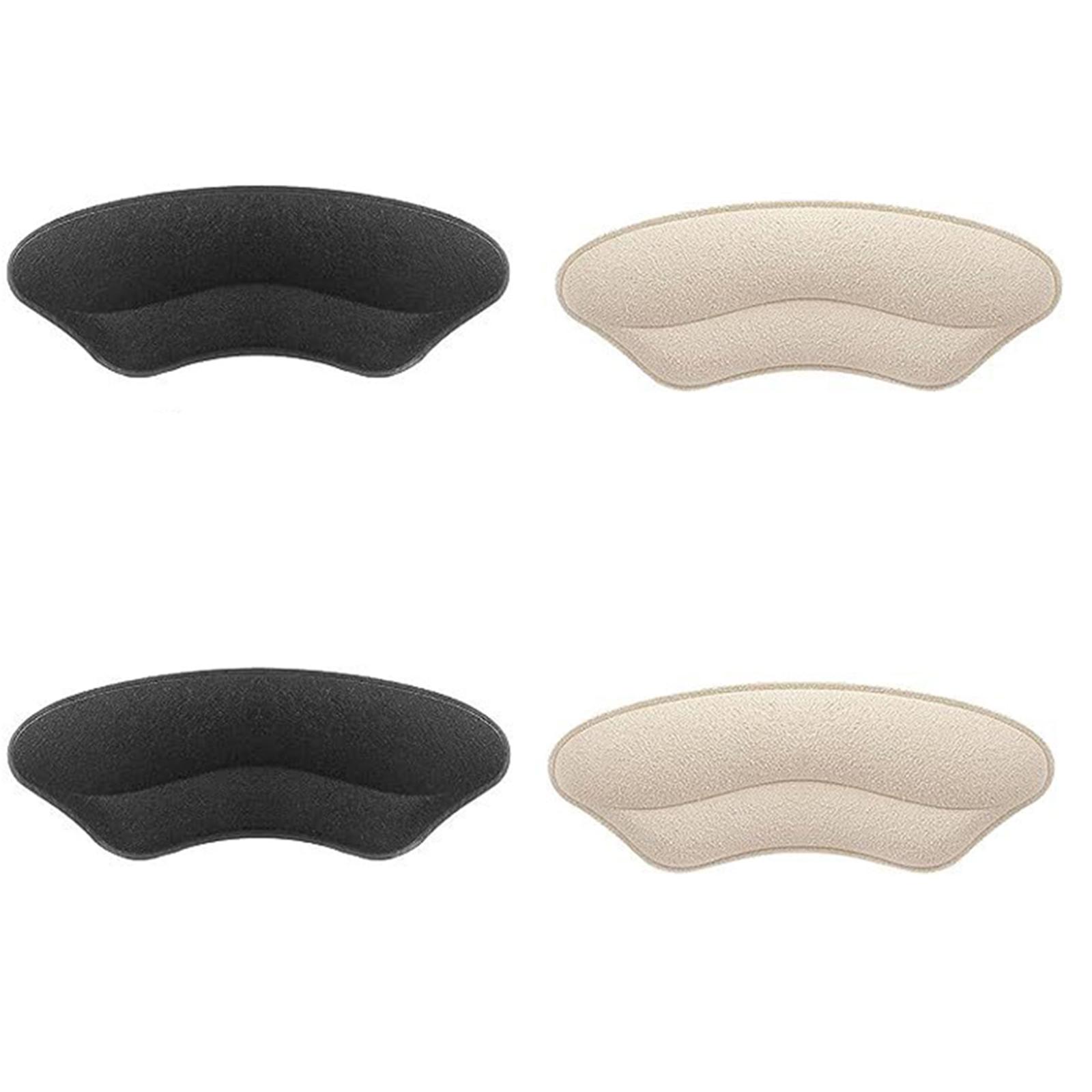 

Вставки под пятку для свободной обуви 2 пары нескользящих комфортных подушечек Наполнитель для обуви для улучшенной посадки Подушечки для высокого каблука A02