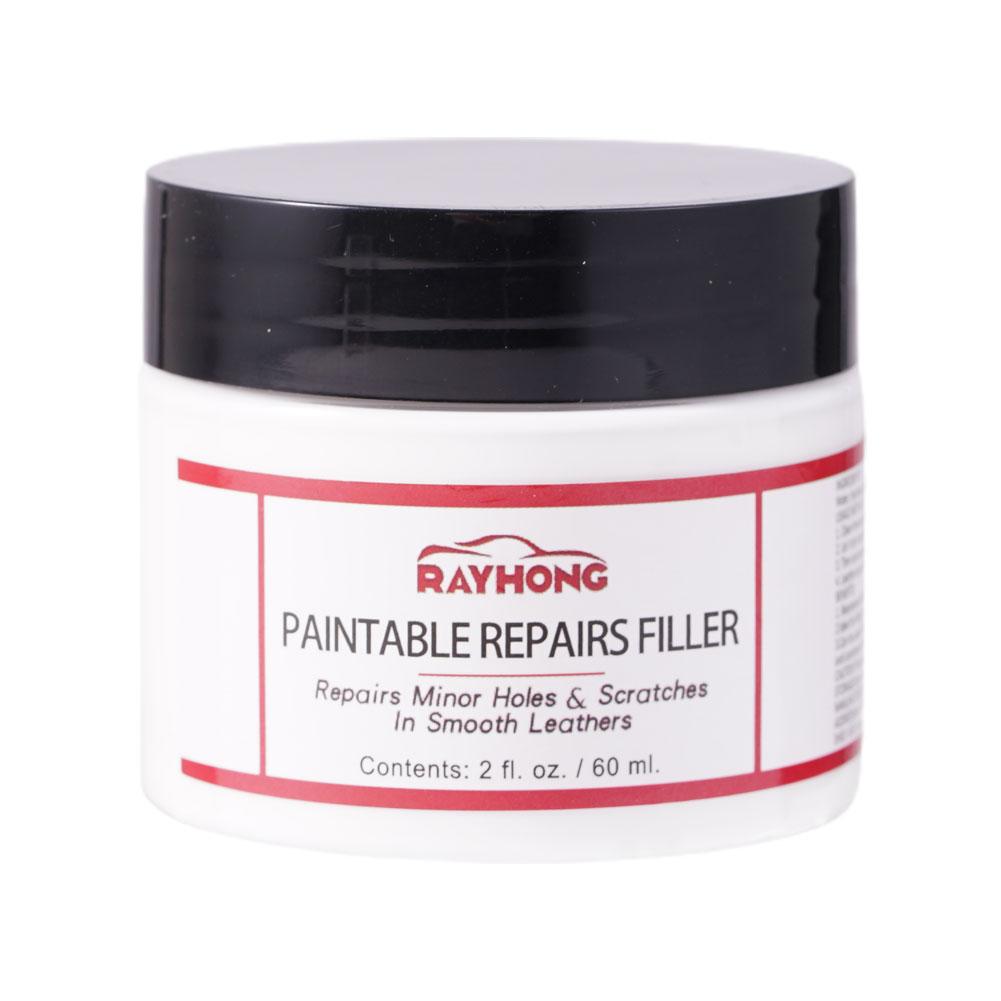 60/50/70g Leather Repair Filling Paste Compound Leather Restoration Cream Auto Leather Car Repair Scratches Cracks Sofa Car Seat