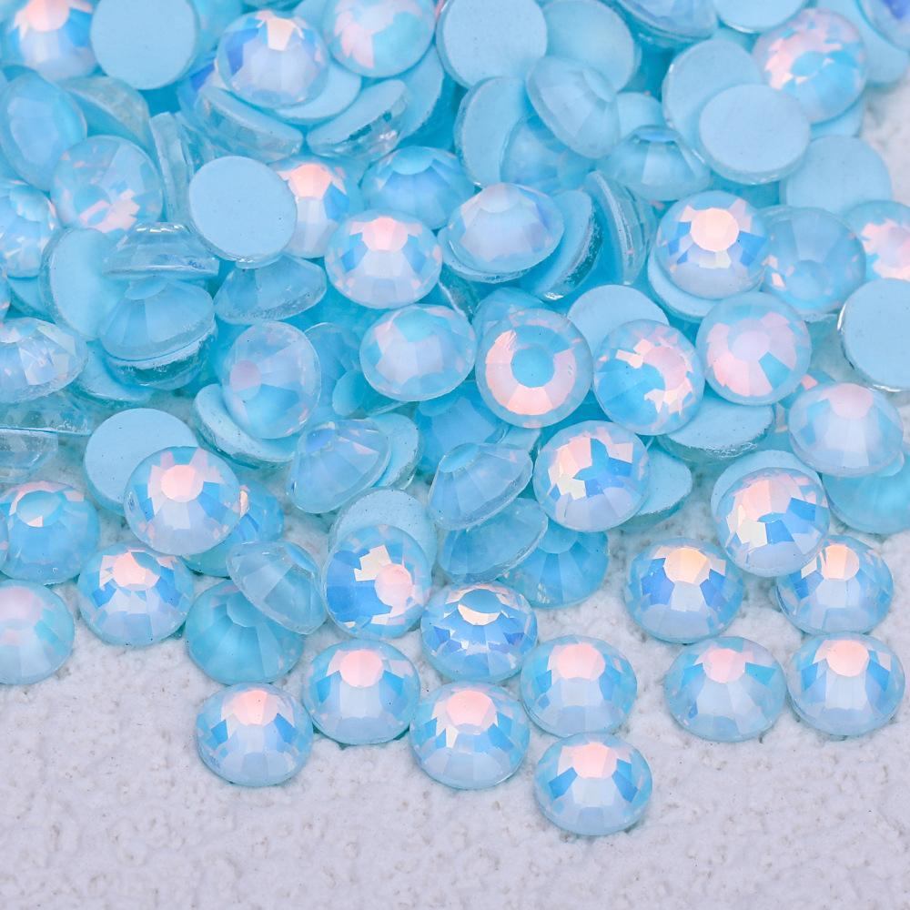 Weichen Fluorescent Protein Drill, Flat Bottom Drill Glass Rhinestone Neon Light Diy Luminous Nail Art Jewelry Nail Drill