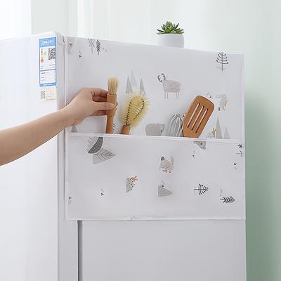 Originaldesign Kühlschrank Staubschutzhülle Kühlschrankdeckel Tuch Staubschutzhülle und Aufbewahrungstasche