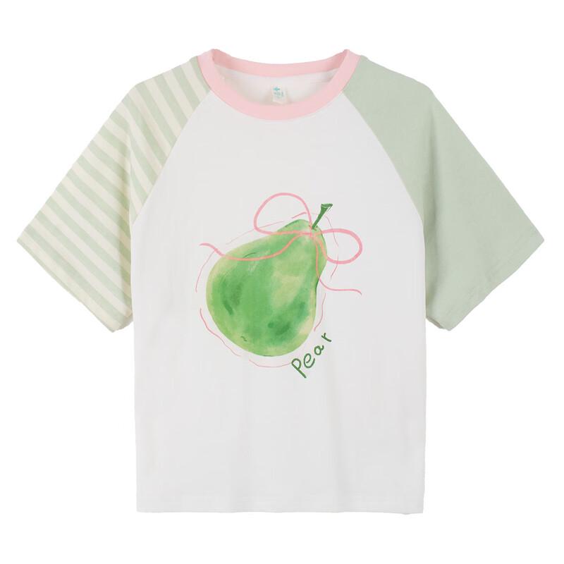 Xiaoyinman Girls' Antibacterial Cotton T-Shirt