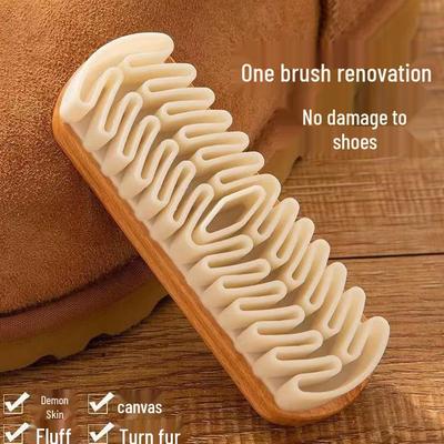 Suede & Nubuck Shoe Cleaning Brush Set with Eraser