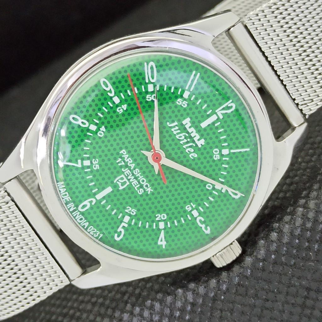 

USED HMT JUBILEE INDIAN MENS MECHANICAL WATCH a300323-1 Sku566b-a300323