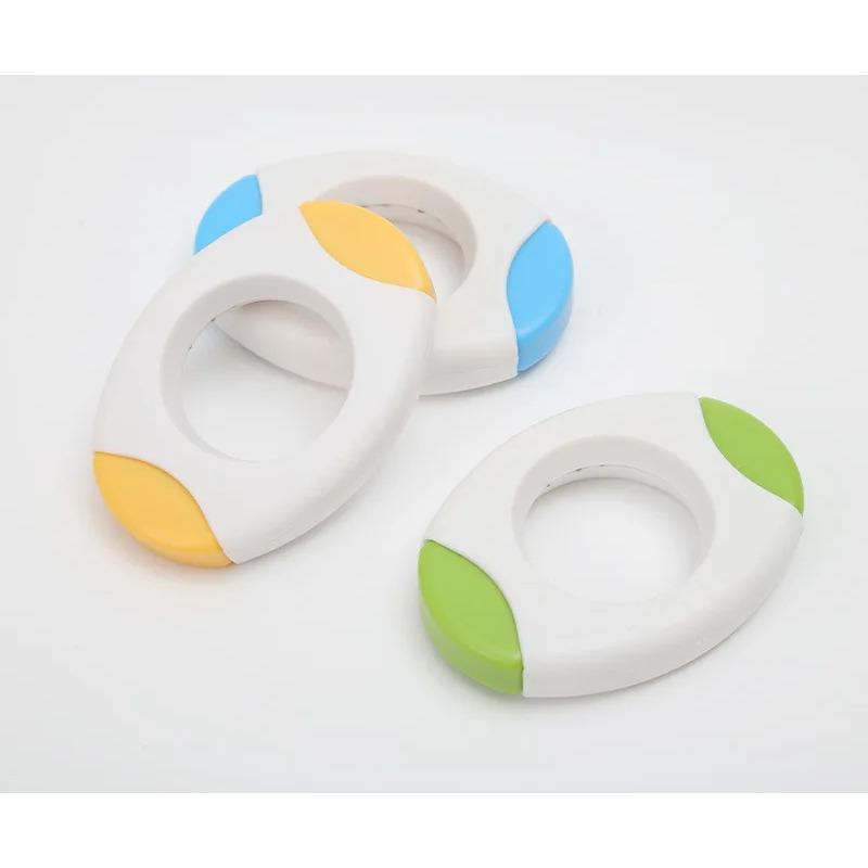 1pcs ABS + 420 Stainless Steel Egg Cutting Tools Hand Press Type Egg Scissors Household Kitchen Gadgets And Accessories