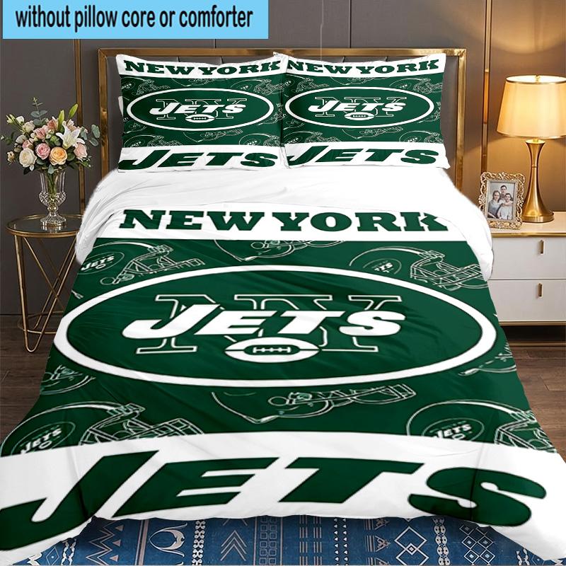 Jets Helm 3-teiliges Bettwäsche-Set, inklusive 1 Bettbezug und 2 Kissenbezügen. Perfektes Geschenk zu Weihnachten, ideal für Schlafzimmer, Studentenwohnheim.