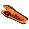 2 Tone C Key Hulusi Gourd Cucurbit Flute Resin Pipes Chinese Traditional Instrument with Chinese Knot Carry Case for