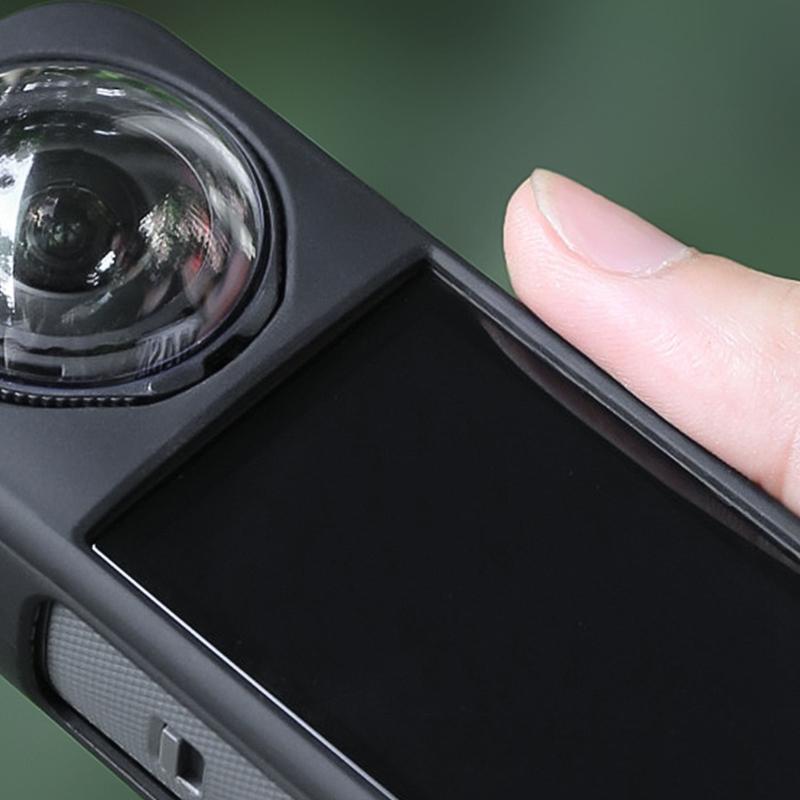 Shockproof Silicone Protective Case For X5 Action Camera Lens Cover With Wrist Strap Full Body Impact Resistance