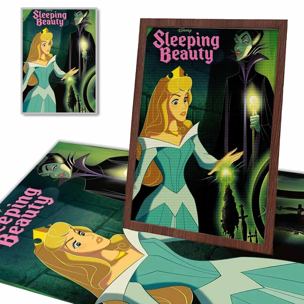 5D Diy Diamond Painting Sleeping Beauty Full Drill Rhinestones Mosaic Embroidery Handmade Products Home Decor Gift