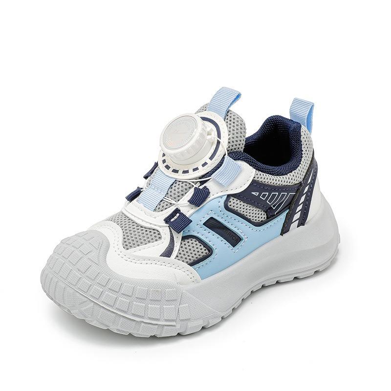 Classmates 6-12 years old tire sole casual shoes breathable sports shoes autumn new boys cool button shoes
