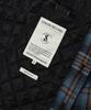 Lemain Second Oversized Flannel Pocket Check Hooded Jacket [Indie Blue]