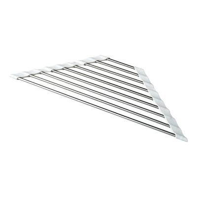 Antibacterial Foldable Sink Drainer Corner 45cm Wide Rack, (KK00102)