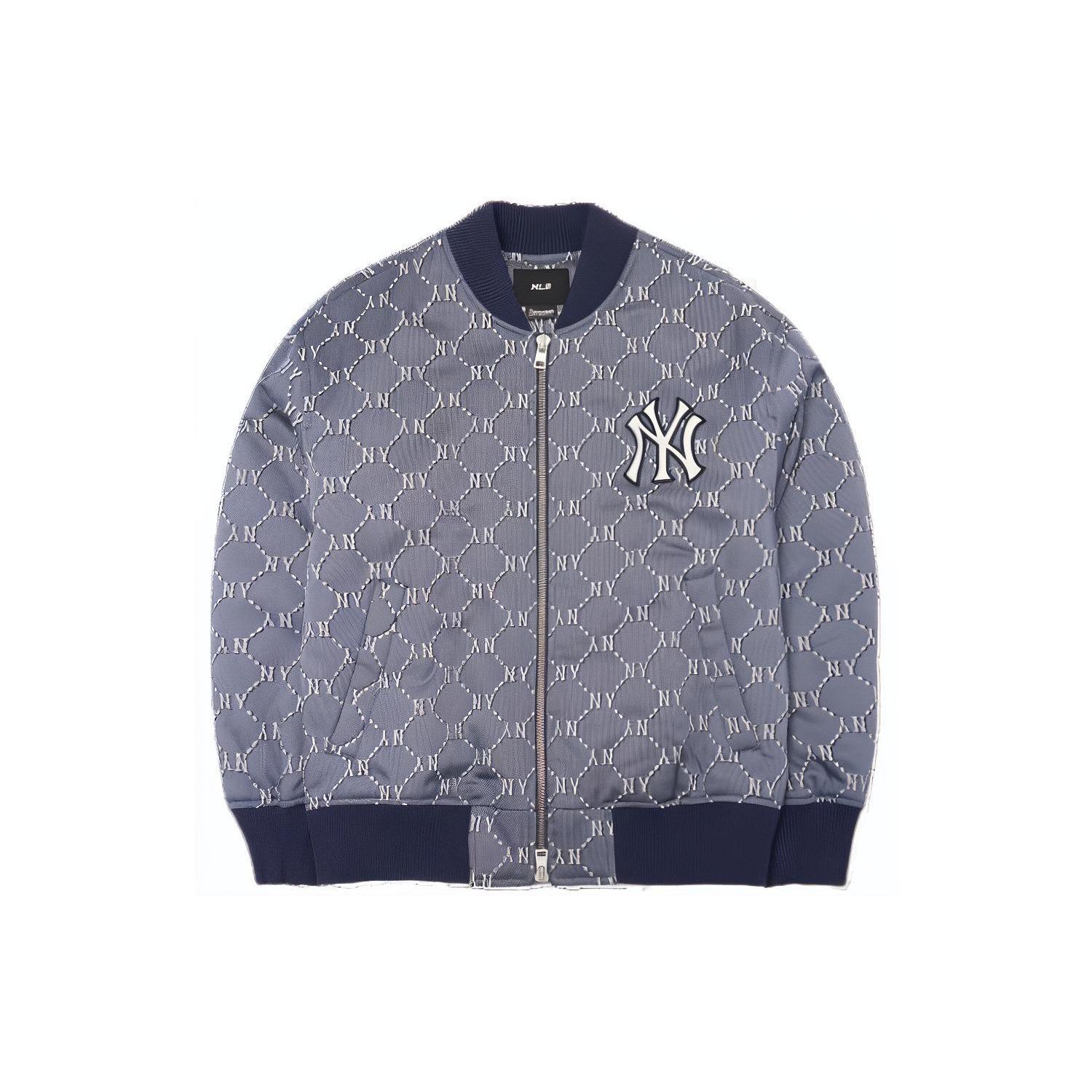 

New MLB Baseball Jacket Men s Dark Blue 3AJPM0121-50NYL XS