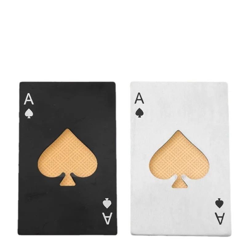 Stainless Steel Poker Bottle Opener Groomsmen and Christmas Party Gift Perfect for Beer Wine Juice Bar and Restaurant Decoration