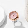 Anelli Orologio da Dito Romani Acciaio Inossidabile Impermeabile Mini Anello Coppia Gioielli di Moda