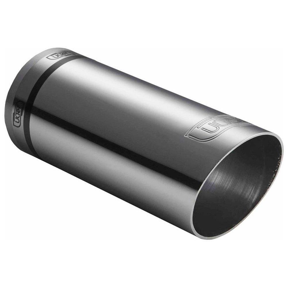 Embout D'Échappement Ulter Sport Ronde Double 60mm Race - Inoxydable Noir Longueur 220mm