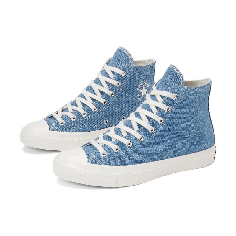 Converse Chuck 70 Renew Denim Chuck Simple and Comfortable Denim Denim High Top Canvas Unisex 'Light Denim'