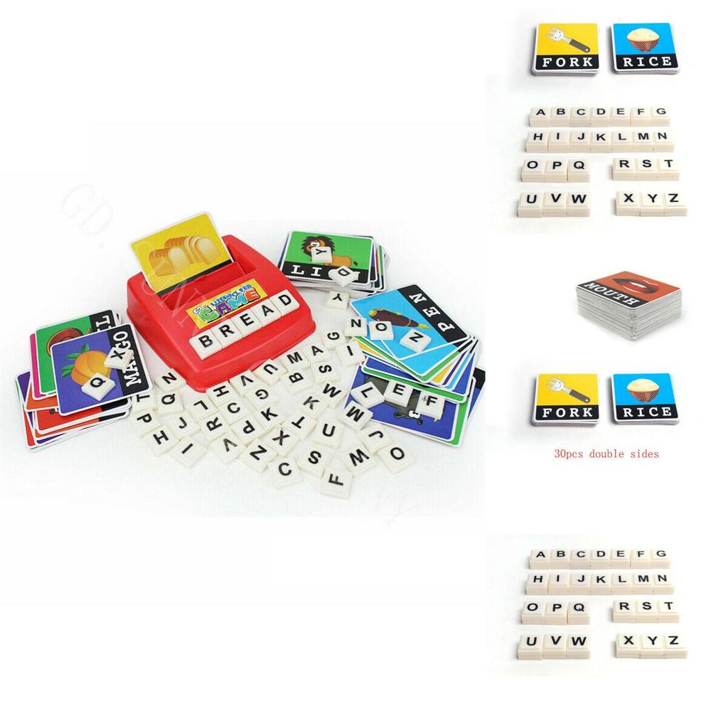 Engaging Educational English Spelling Alphabet Letter Game For Kids Learning Fun