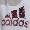 Adidas T Shirts Women's White Crew Neck Moderate Straight Fit HB7128