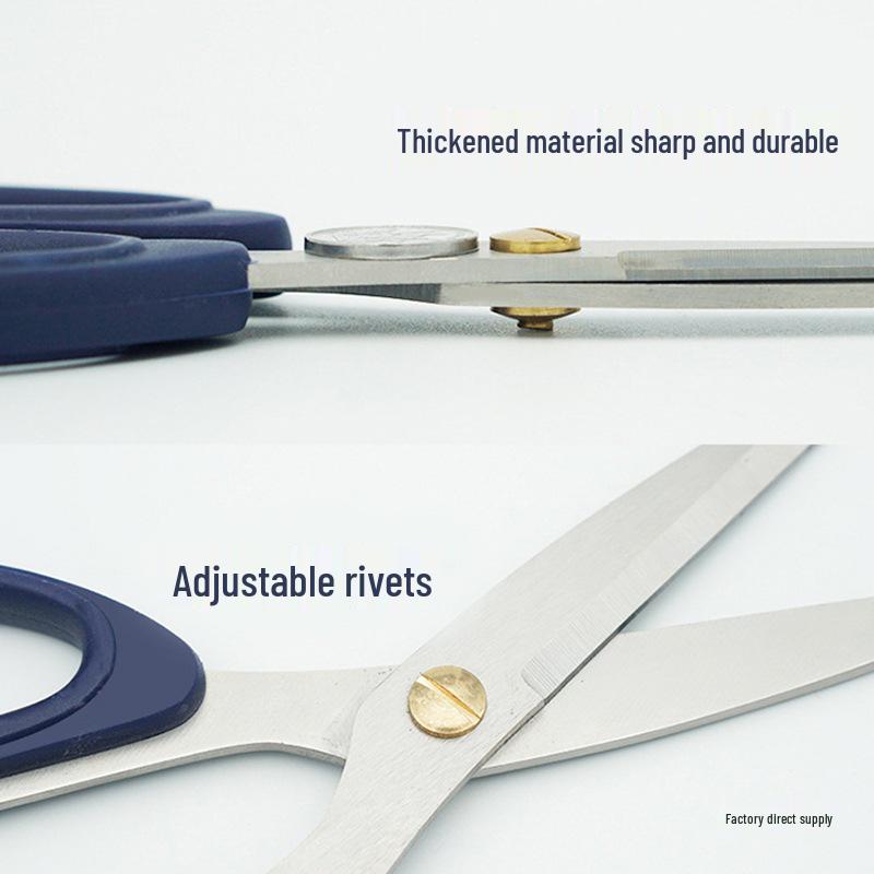 Hochhärte Große Edelstahl-Schere für Küche, Nähen, Papier und Fischschneiden