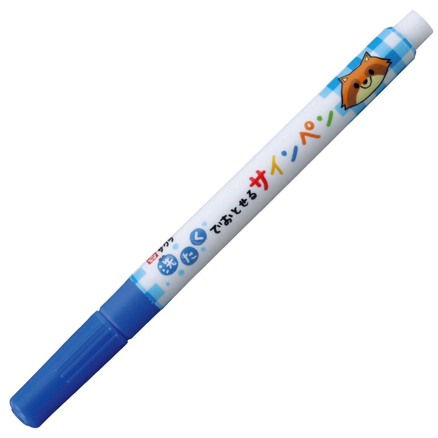 

Sakura Washable Sign Cray-Pas Pens, Blue, 10-Pack, MK-S10P#36 синий