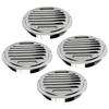 Wall Ceiling Outside Exterior Exhaust 45 degrees  Tilt Angle Thick Round Air Vent Reptile Screen Grille Cover for