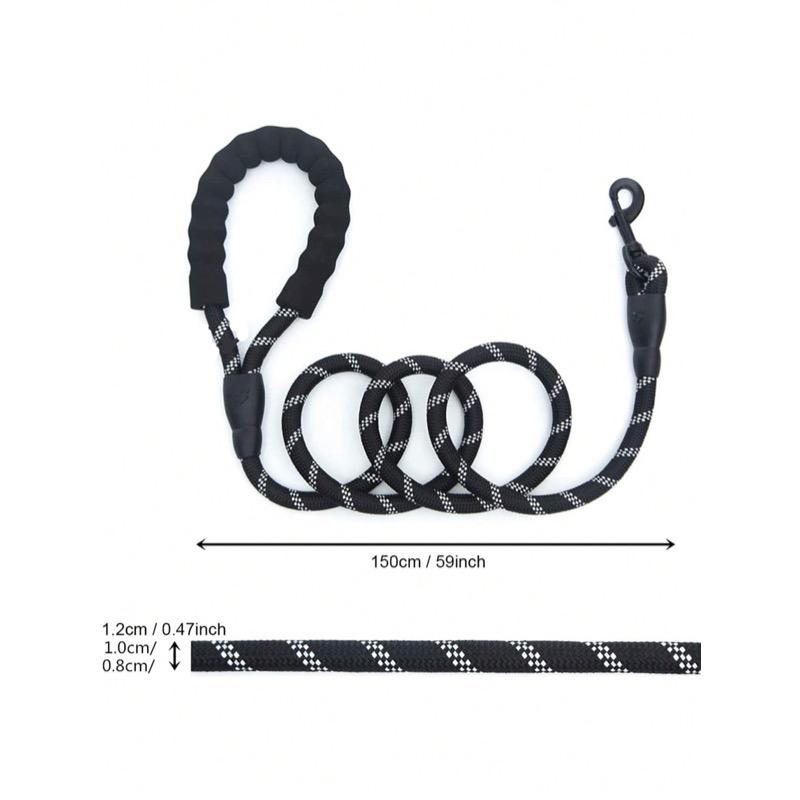 1pc Reflective Pet Leash For Dog For Outdoor