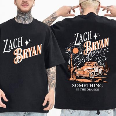 Koszulki Zach Bryan Męska Damska Koszulka Western