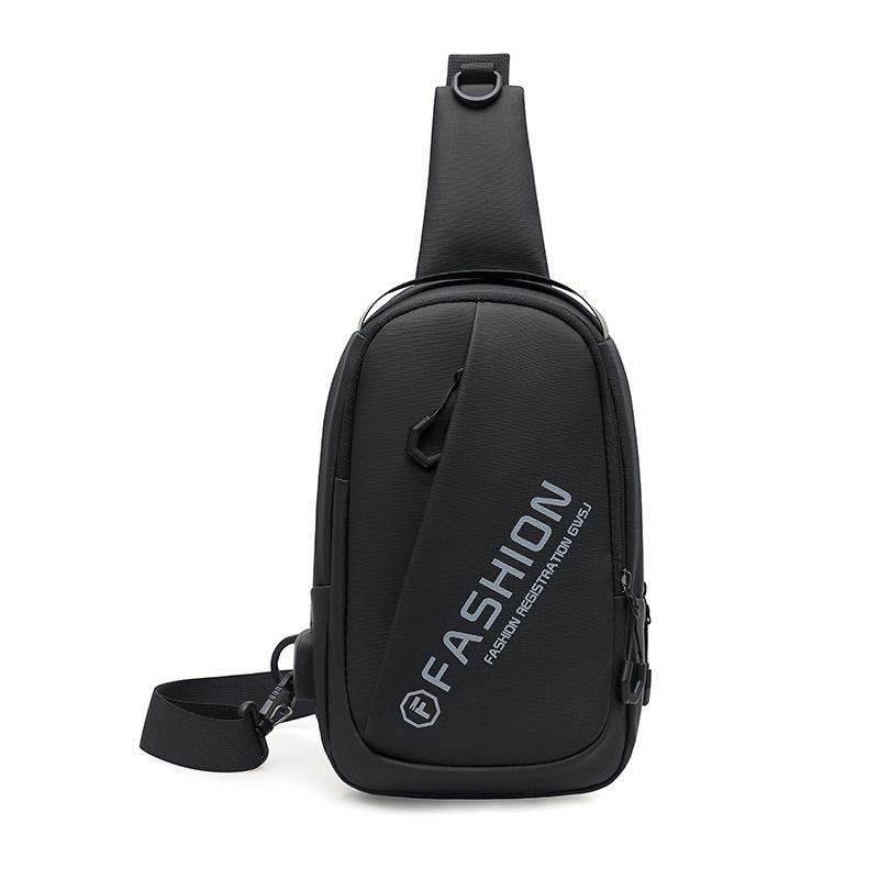 Multi-Functional Men s Chest Bag Large Capacity Sports Shoulder Crossbody Bag