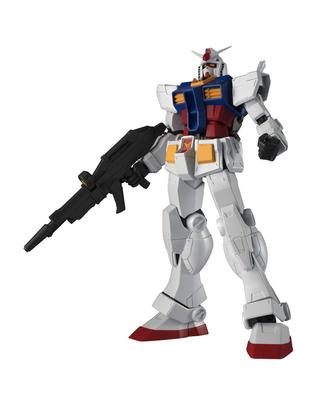 TAMASHII NATIONS GUNDAM UNIVERSE Mobile Suit Gundam GUNDAM 150mm malowana ruchoma figurka RX-78-2 ok.. ABS i PCV