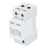DC 1000V 40KA Surge Protector Arrester Protective Device for Photovoltaic Power System White 2P