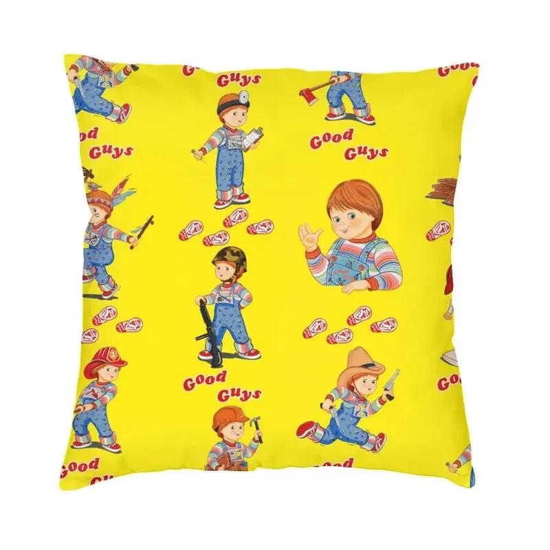 

Чехол на подушку Good Guys Child s Play Кукла Чаки Мягкая роскошная декоративная подушка для дома 55x55cm