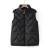 Women's New High-necked Vest Women's Large-size Vest Winter Cotton Jacket Vest