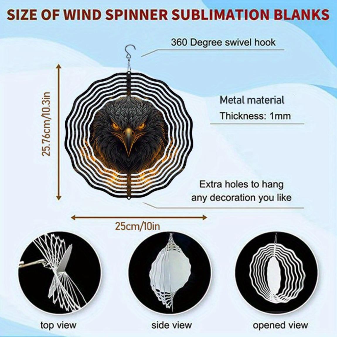 

Металлический колокольчик ветра в виде совы, вращающийся крючок, абстрактный дизайн, прочный, отражающий, для наружного и внутреннего декора, для сада, патио, дома, подарок, декор с птицами
